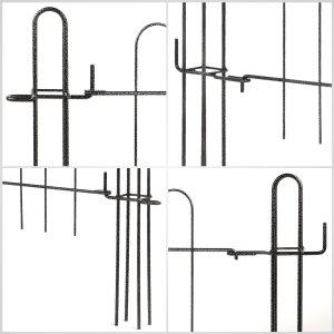 Kadax KADAX Furtka Bramka Ogrodowa Do Płotka metal Klasyczna Panelowa 72 cm Ogród 4