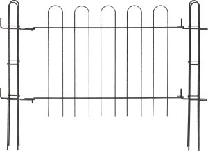 Kadax KADAX Furtka Bramka Ogrodowa Do Płotka metal Klasyczna Panelowa 72 cm Ogród 8