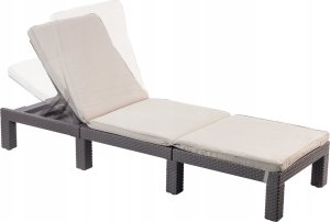 Kadax KETER Leżak Ogrodowy Taras Regulowany materac 2szt 4