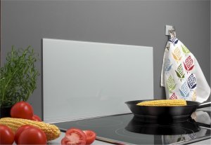 Home It Płyta ochronna biały glas 60x30 cm 3