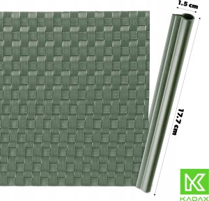 Kadax KADAX Klipsy Do Taśmy Ogrodzeniowej Paneli Zielony 2szt. 3