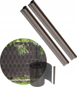 Kadax KADAX Klipsy Do Taśmy Ogrodzeniowej Paneli Brązowy 2szt. 12