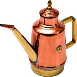 GI.METAL Gi.Metal Tinned cupped old-fashioned style oil can 1,40 l 1