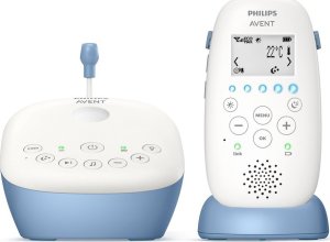 Niania Philips Philips Avent  balta/zila - Radio aukle 1