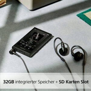 Sony Sony Walkman NW-A306 odtwarzacz audio MP3 32 GB 36 h NWA306B.CEW 4