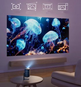 Projektor Dangbei Dangbei Mini rzutnik projektor 1080P 400 lumenów Dolby Audio 3