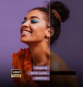 Projektor Dangbei Dangbei Mini rzutnik projektor 1080P 400 lumenów Dolby Audio 4