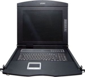 Konsola KVM Planet 17" 8-Port Combo VGA LCD 1