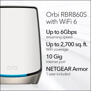 Router NETGEAR Orbi Tri-Band 1-pak biały (RBR860S) 2