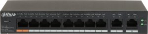 Switch Dahua Technology Switch|DAHUA|Type L2|Desktop/pedestal|PoE ports 8|CS4010-8ET-60 2