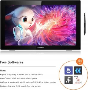 Tablet XP-Pen Tablet graficzny XP-Pen Artist 22 2nd 21,5''RYSIK STOJAK ilustracja/edycja 2