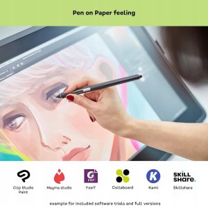 Tablet graficzny Wacom Zestaw tablet graficzny Cintiq 22 DTK2260K0A stojak rysik 2