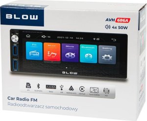 Radio samochodowe Blow 78-350# Radio blow avh-686a rds mp3/usb/micro sd/bluetooth 7