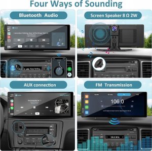 Radio samochodowe Carpuride 2024 Najnowsze radio samochodowe Carpuride 4K W903 kamera cofania dotykowe 4