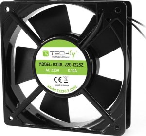 Wentylator Techly 120x120x25 220V AC aluminiowy (ICOOL-220-1225Z) 1