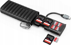 Czytnik Telesin Czytnik Kart Pamięci SD MicroSD TF na USB TYPE-C USB-C 3.1 IP54 312 MB/s / S6-MCR-01 3