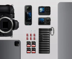 Czytnik Telesin Czytnik Kart Pamięci SD MicroSD TF na USB TYPE-C USB-C 3.1 IP54 312 MB/s / S6-MCR-01 4