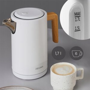 Czajnik Zeegma Zeegma Ketlee White Wood 4