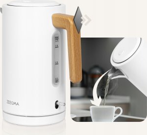 Czajnik Zeegma Zeegma Ketlee White Wood 5