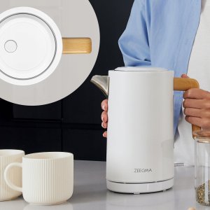 Czajnik Zeegma Zeegma Ketlee White Wood 6