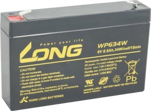 Long 6V 7Ah akumulator kwasowo-ołowiowy F1 1