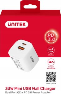 Ładowarka Unitek P1125AWH01-EU 1x USB-A 1x USB-C 3 A (P1125AWH01-EU) 6