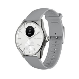 Smartwatch WITHINGS SAS Withings Scanwatch 2 - zegarek z funkcją EKG, pomiarem pulsu i SPO2 oraz mierzeniem aktywności fizycznej i snu (42mm, white) 1