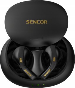 Słuchawki Sencor Słuchawki douszne bluetooth SEP 560BT BK, BT 5.3, czas 6h, 40mAh 2