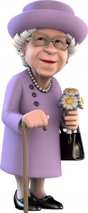 Figurka Minix MINIX - QUEEN ELIZABETH II 1