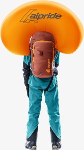 Plecak turystyczny Deuter Alproof Tour SL 36 l + 5 l Redwood-Black 2