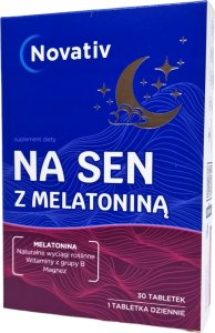 Medicinae Novativ Na sen z melatoniną 30 tabletek 1