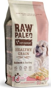 VetExpert VetExpert Raw Paleo Healthy Grain Salmon&Barley Puppy - Karma sucha dla psów - 10kg 1
