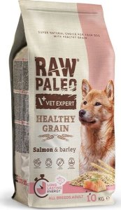 VetExpert VetExpert Raw Paleo Healthy Grain Salmon&Barley Adult - Karma sucha dla psów - 10kg 1