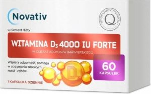Medicinae Novativ Witamina D3 Forte 4000 IU Forte 60 kaps. 1