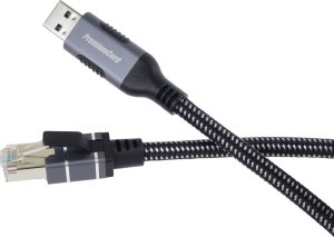 Kabel USB PremiumCord PremiumCord Ethernetový kabel USB3.2 na LAN RJ45 10/100/1000, 2m 1