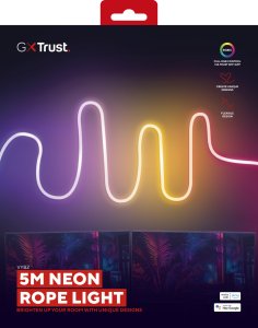 Taśma LED Trust Tama wietlna GXT904 VYBZ RGBIC LED NEON LIGHT 5m 6