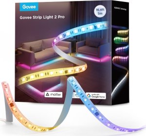 Taśma LED Govee Govee Strip Light 2 Pro RGBICWW pásek 5m Matter 1