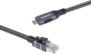 PremiumCord PremiumCord Ethernetový kabel USB-C na LAN RJ45 10/100/1000, 2m 4