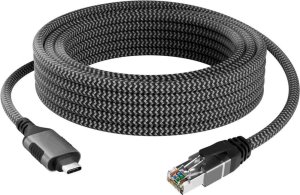 PremiumCord PremiumCord Ethernetový kabel USB-C na LAN RJ45 10/100/1000, 2m 7