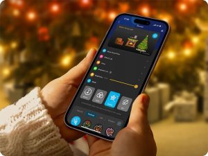 Lampki choinkowe Govee RGBW oświetlenie na choinkę 20m Matter 4