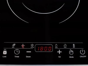 Orava Orava VP-22i indukční varná deska, 2000 W, 9 volitelných stupňů, LED displej, 50 dB, časovač, digitální ovládání, černá 2