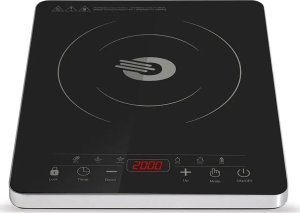 Orava Orava VP-22i indukční varná deska, 2000 W, 9 volitelných stupňů, LED displej, 50 dB, časovač, digitální ovládání, černá 3