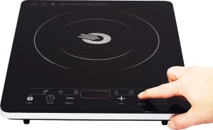 Orava Orava VP-22i indukční varná deska, 2000 W, 9 volitelných stupňů, LED displej, 50 dB, časovač, digitální ovládání, černá 4