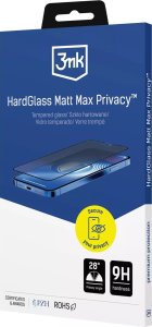 3MK 3mk HardGlass Matt Max Privacy pro Apple iPhone 16 Pro Max 2