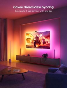 Taśma LED Govee TV Backlight 3 Lite TV 40-50 SMART LED podświetlenie RGBIC 7