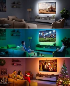 Taśma LED Govee TV Backlight 3 Lite TV 40-50 SMART LED podświetlenie RGBIC 8