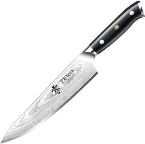 Kozygear KozyGear Premier 8" 33cm Profi-Kochmesser Japan. Superstahl 1