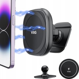 VRIG Uchwyt Samochód Magnetyczny Magnes Przylepiec Magsafe Do Telefonu Telefon / Mg-06 1