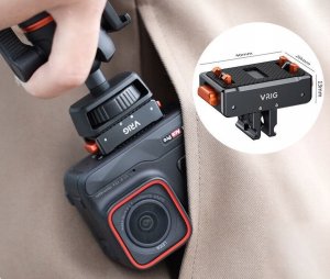 VRIG Adapter Uchwyt Mocowanie Na Gwint 1/4"" + System Gopro Do Insta360 Ace Pro / Ac07 / A0106 7