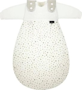 Alvi ALVI Baby-Mäxchen, Śpiworek 3-częściowy Jersey Aqua Dot 62/68 1